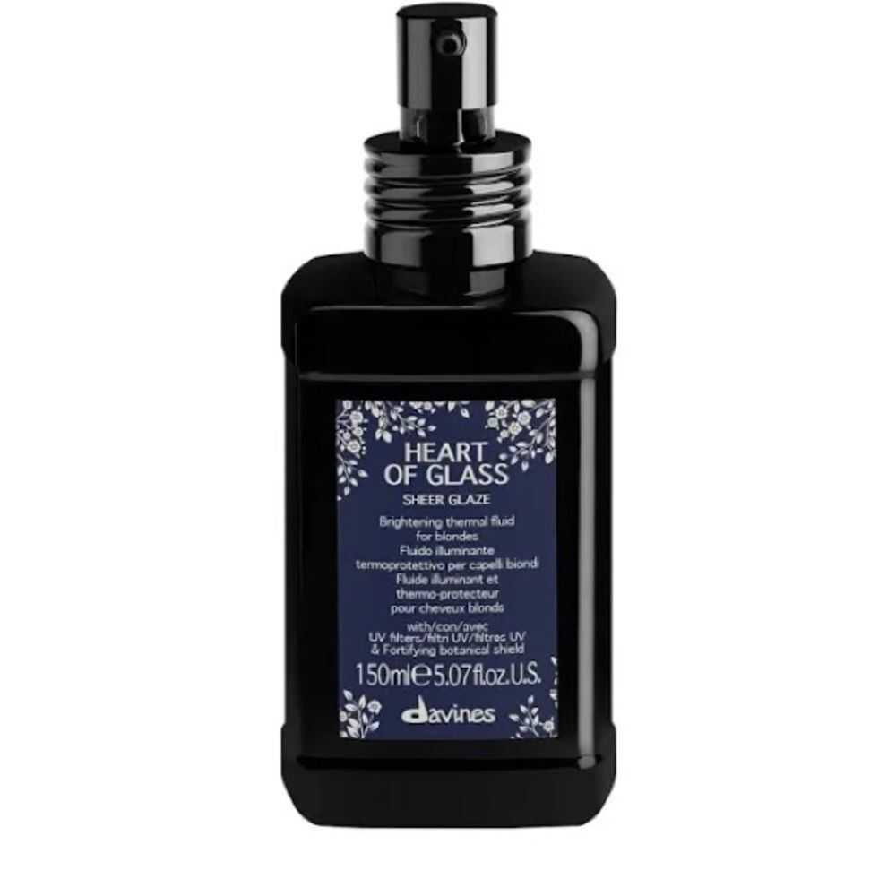 Davines Heart of Glass Sheer Glaze in Black and Blue
